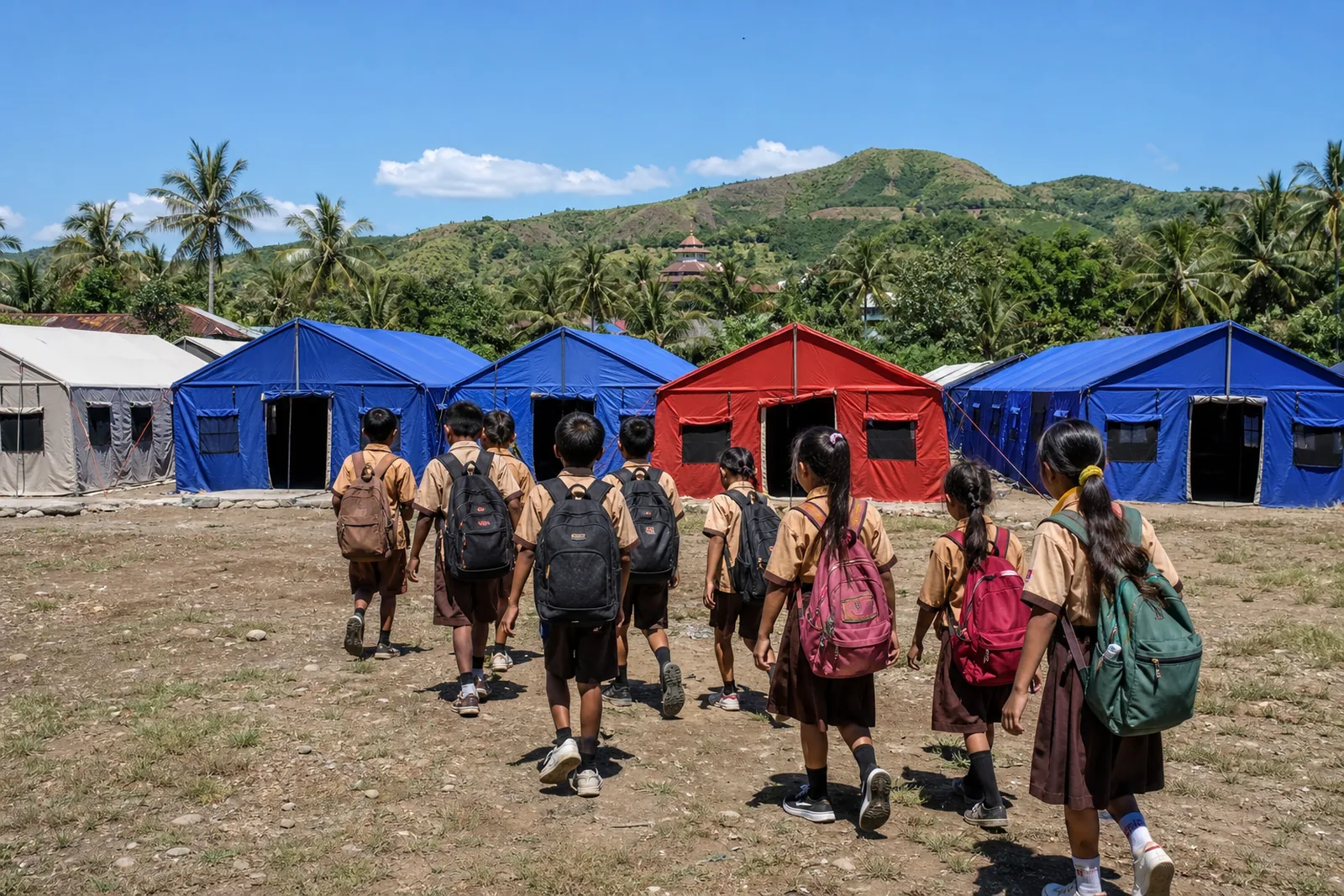Indonesia Prepares 50 Emergency Classrooms After East Nusa Tenggara Quake