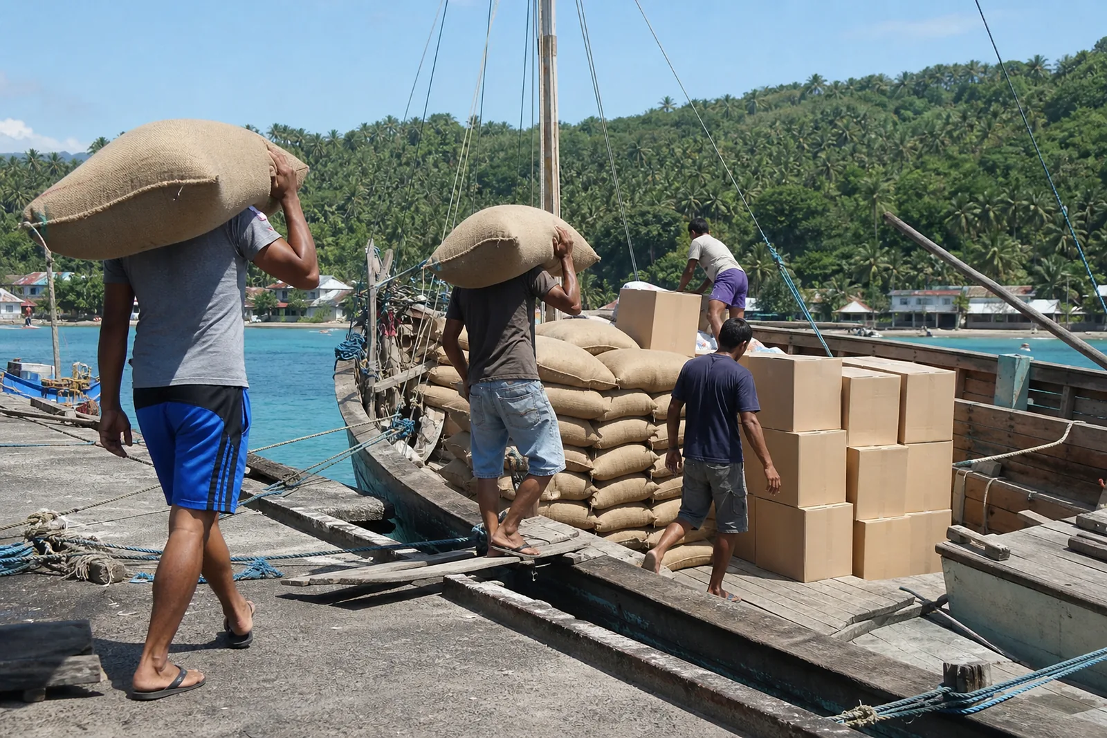 Government Sends 52 Tonnes of Aid to East Nusa Tenggara Quake-Hit Areas