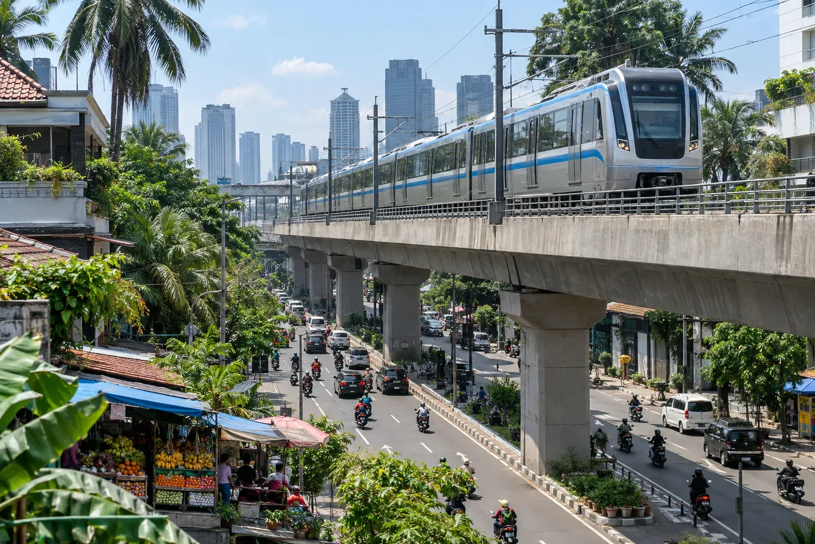 Jakarta Opens New LRT Corridor as Prabowo Backs Wider Transit Push