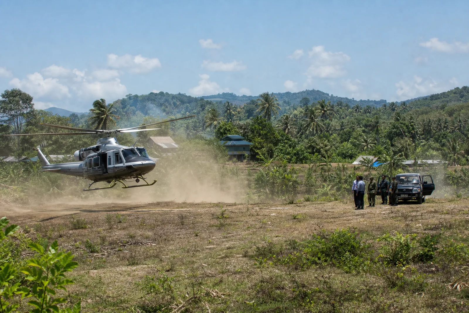 Prabowo Takes Direct Charge of Kalimantan Forest and Land Fire Response
