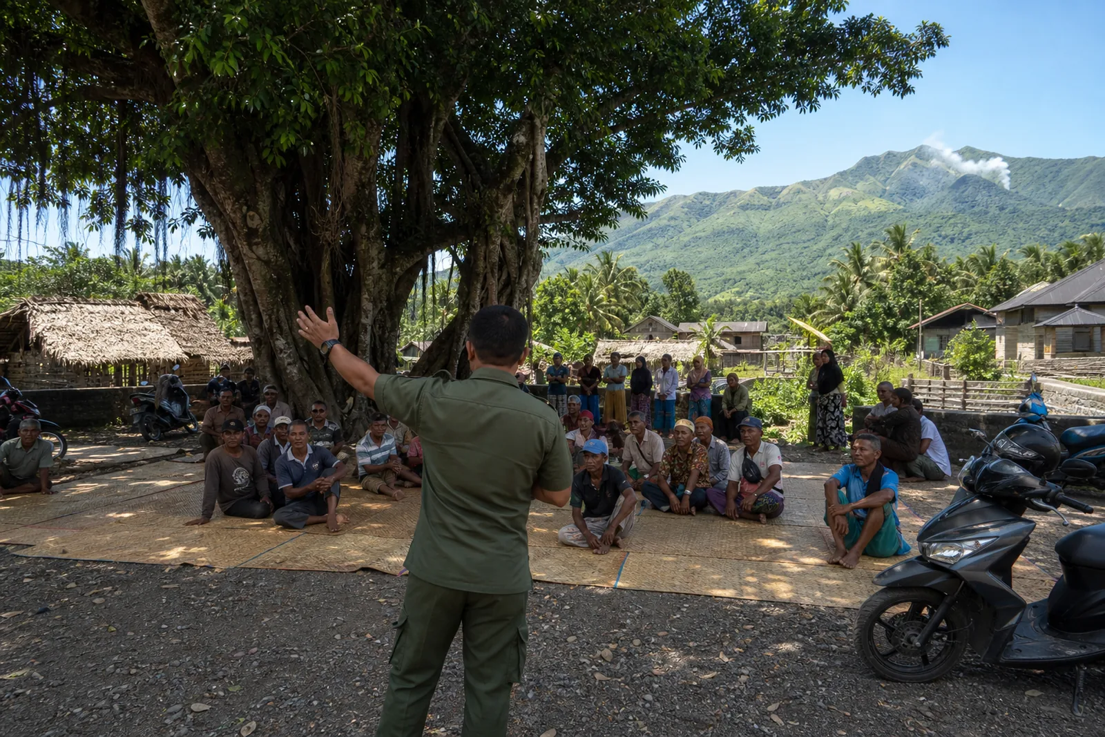 Prabowo Calls for Village-Level Education on Wildfire Risks
