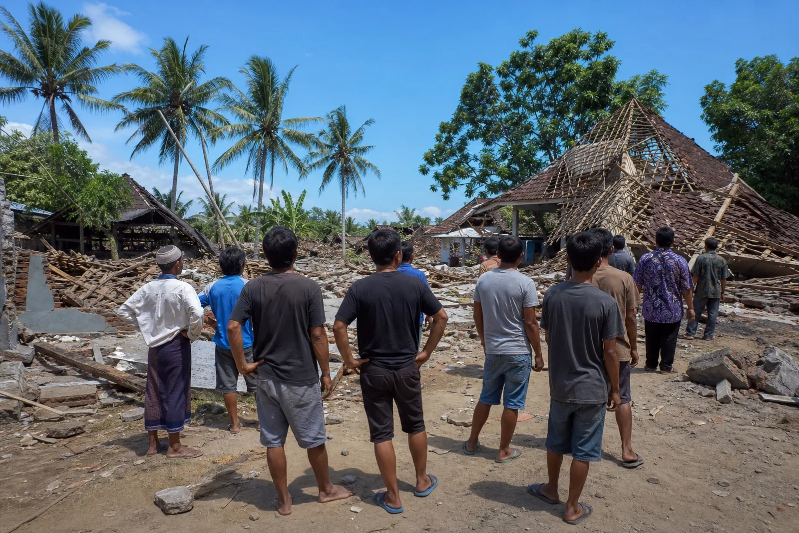 Prabowo Visits Nagekeo as Flores Earthquake Response Intensifies