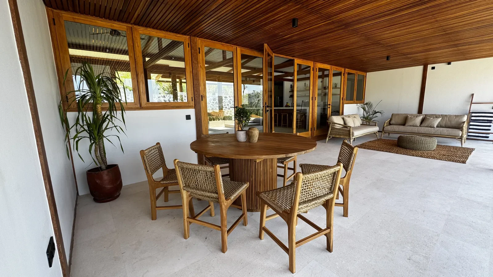 Sustainable Ocean-View Villas in Kuta photo